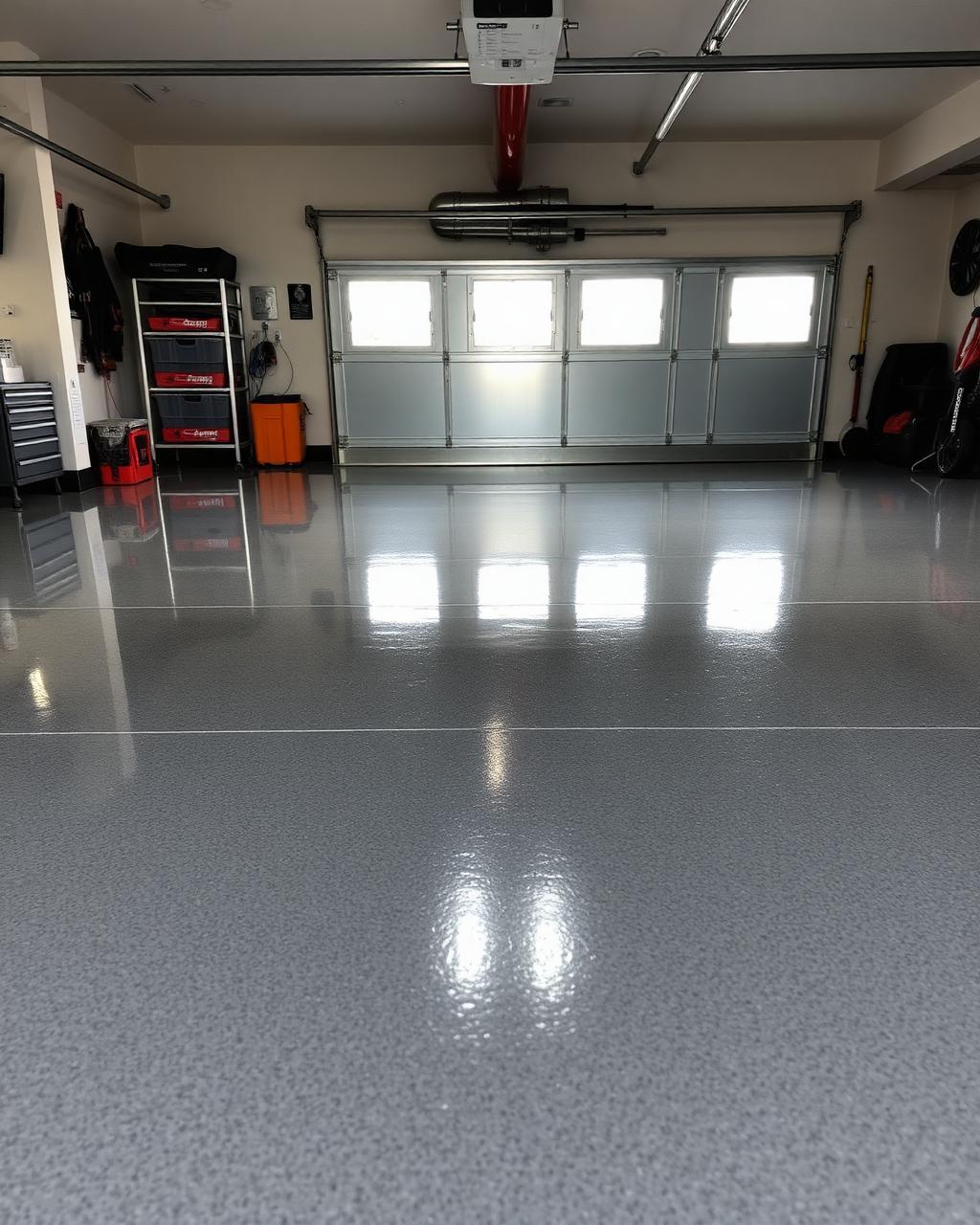 Epoxy Garage Flooring in Vinings, GA by Renovation Masters
